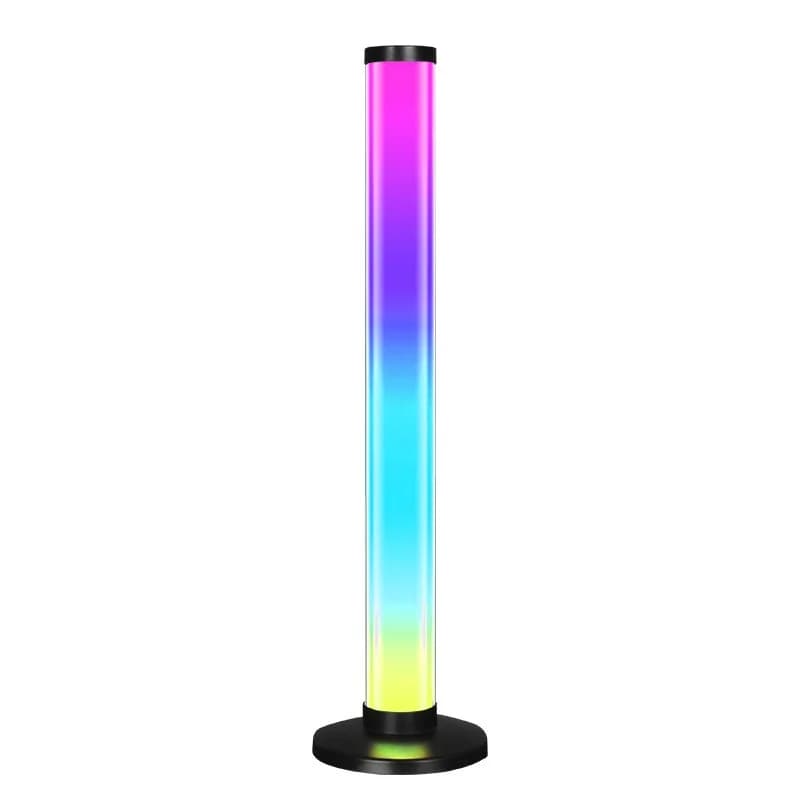 Namizna svetilka USB RGB 360 stopinj z odzivom na zvok in ambientno osvetlitvijo