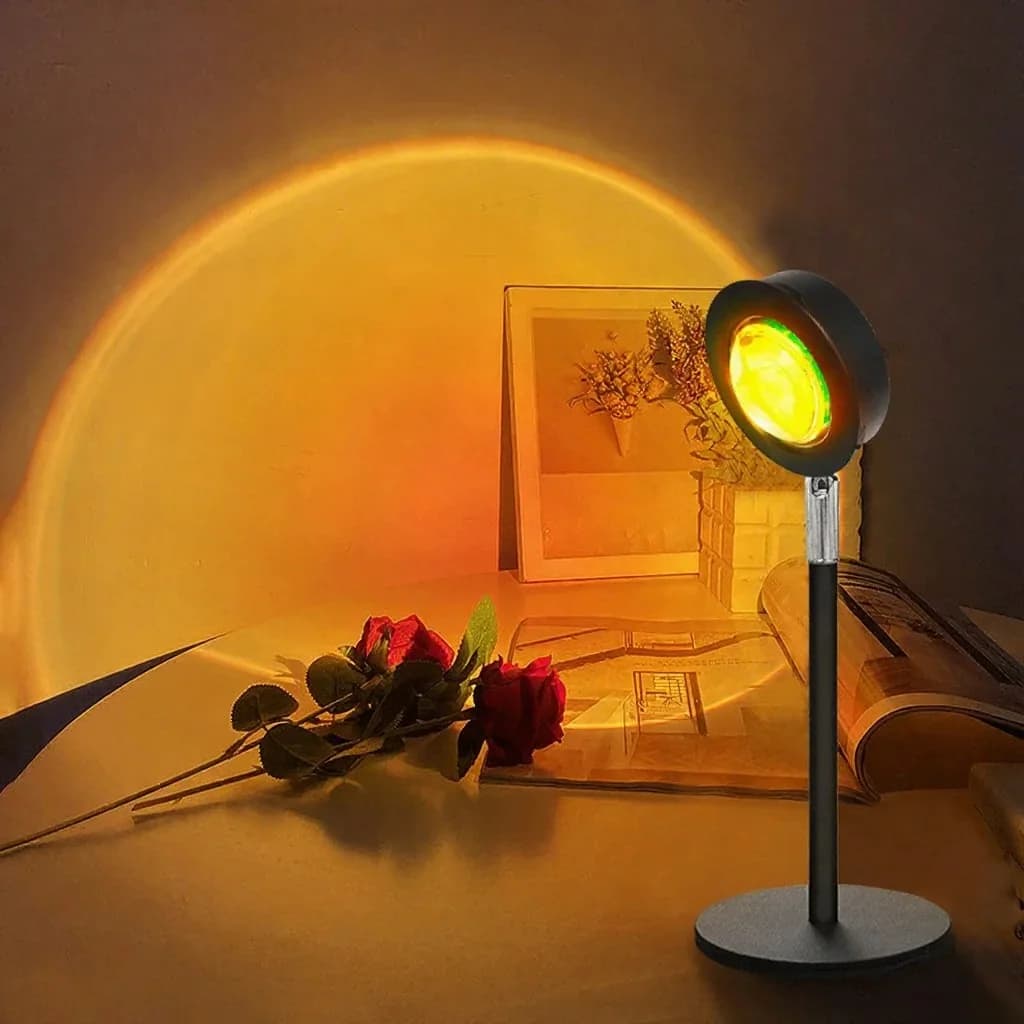 USB projekcijska svetilka Sunset RGB za ambientno osvetlitev