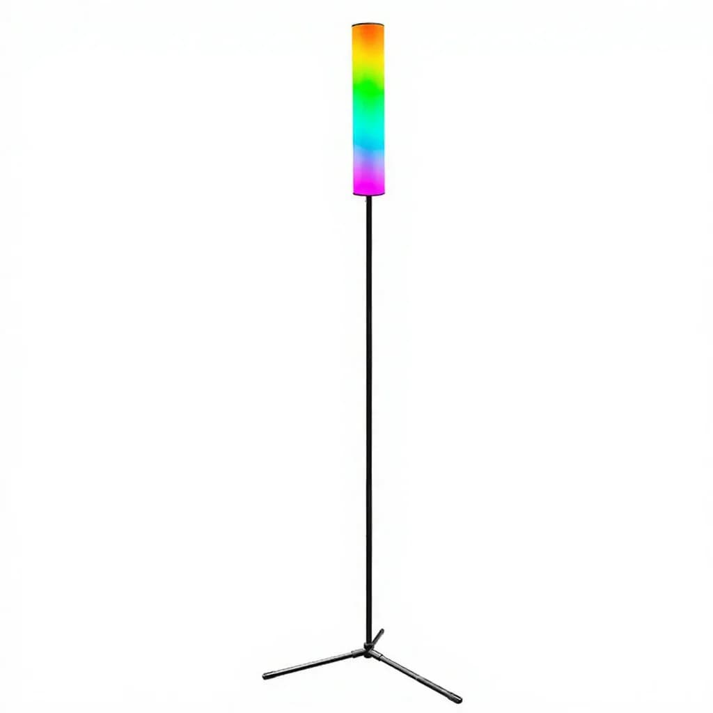 RGB LED talna svetilka na trinožcu z daljincem za spalnico in dnevno sobo