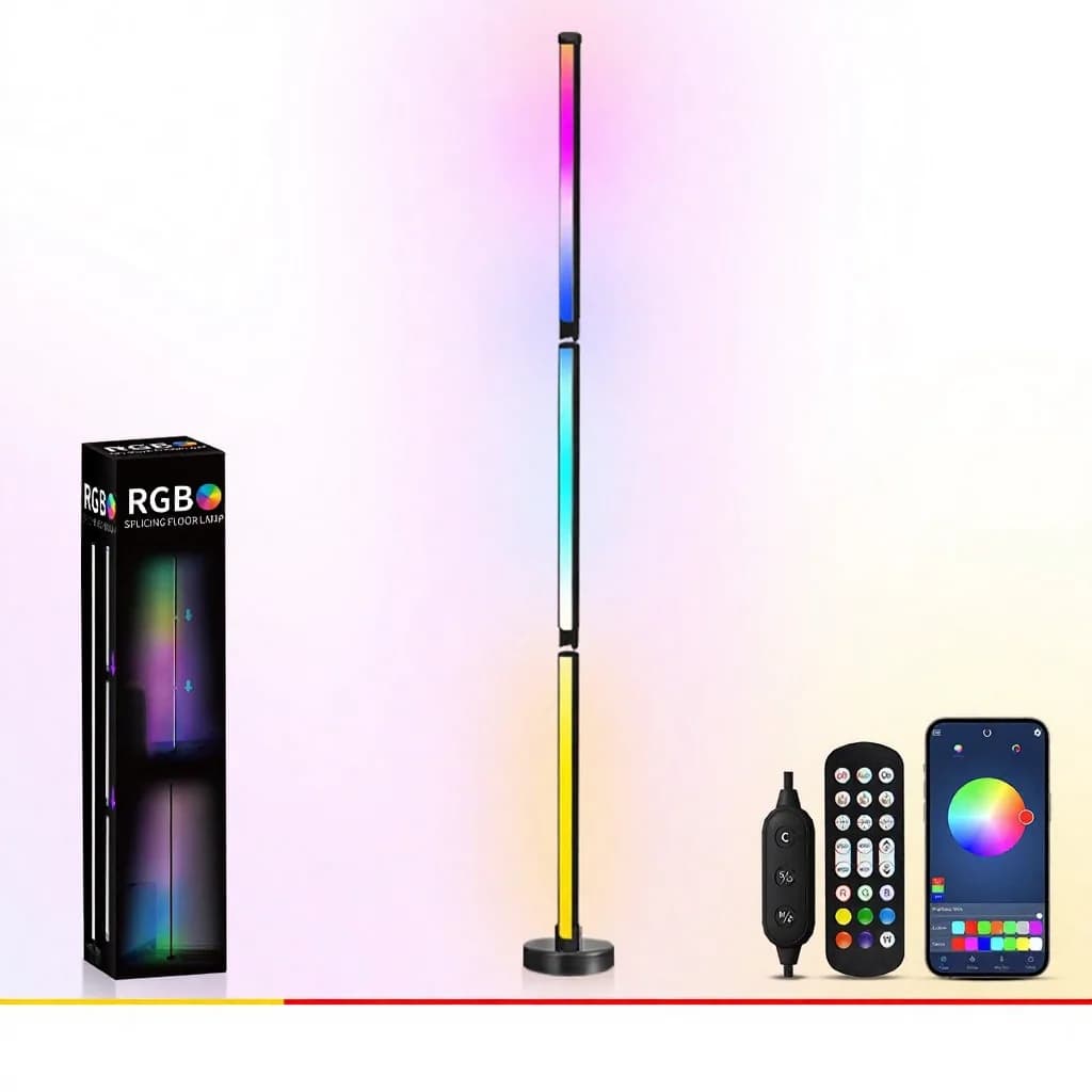 Talna svetilka RGB s spreminjanjem barv, sinhronizacijo glasbe in upravljanjem prek aplikacije