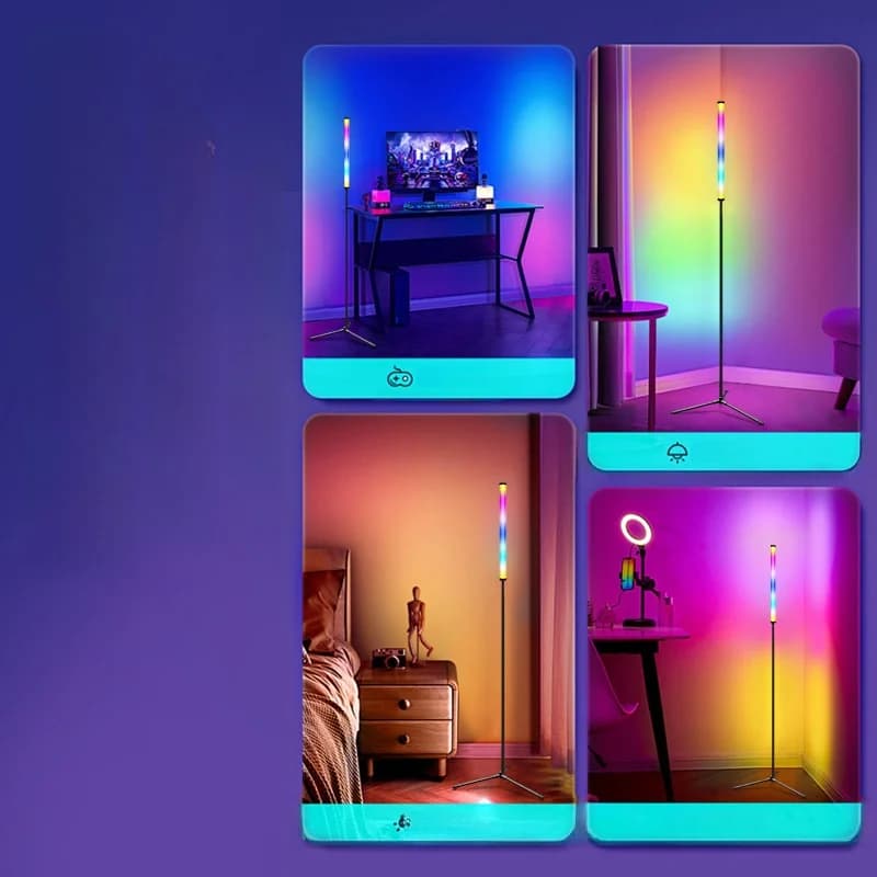 RGB talna svetilka s spreminjanjem barv, sinhronizacijo glasbe in upravljanjem prek aplikacije