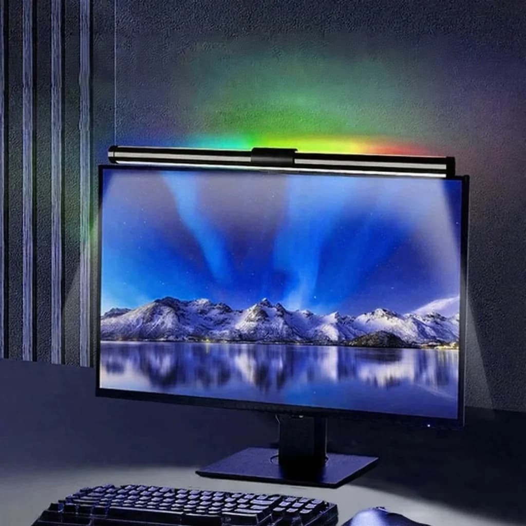 LED svetlobna letvica za monitor, namizna svetilka z napajanjem prek USB
