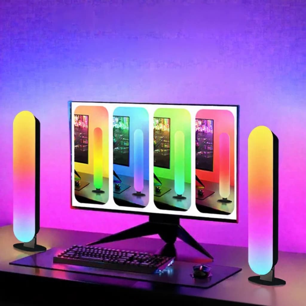 RGB LED ambientna svetloba z Bluetooth sinhronizacijo glasbe in upravljanjem prek aplikacije