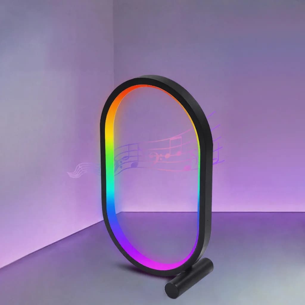 RGB namizna svetilka s sinhronizacijo z glasbo in upravljanjem z aplikacijo