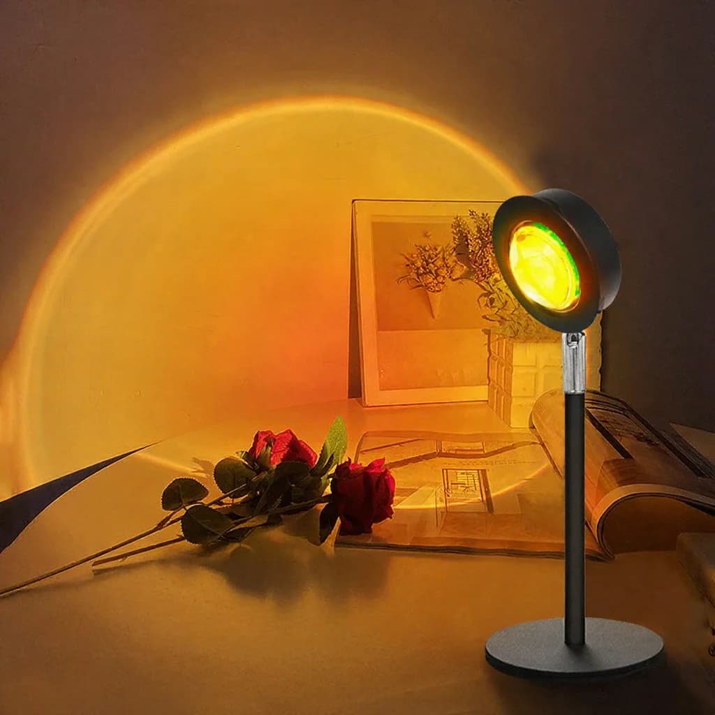 USB projekcijska svetilka Sunset RGB za ambientno osvetlitev