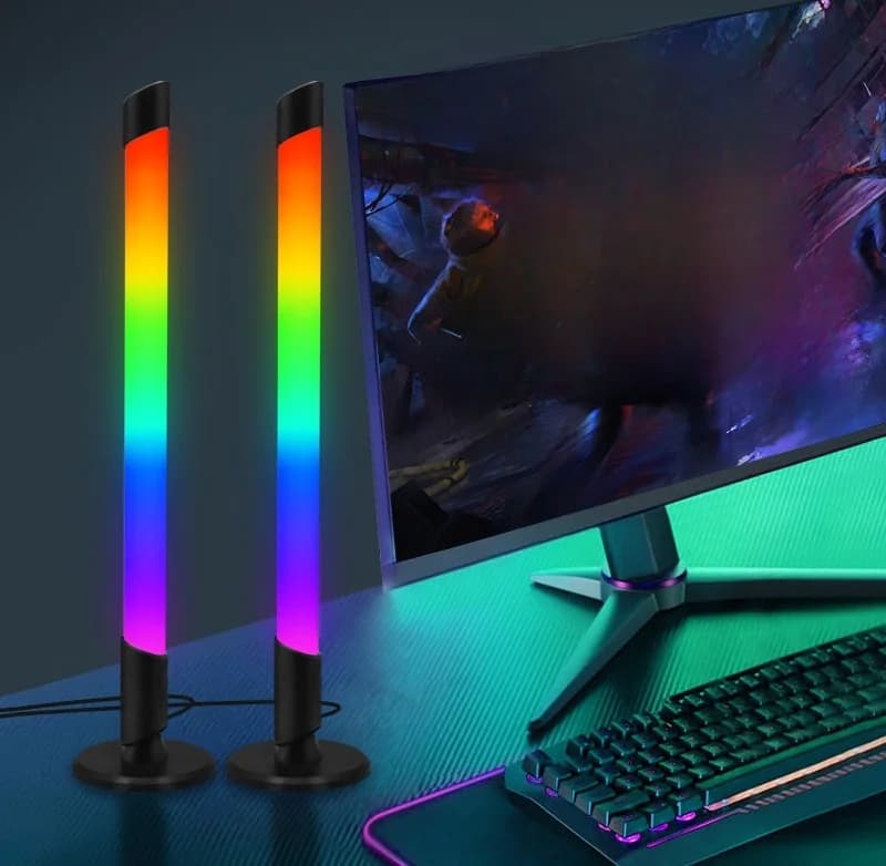 USB RGB atmosferska luč za sinhronizacijo z glasbo za namizne računalnike in igre