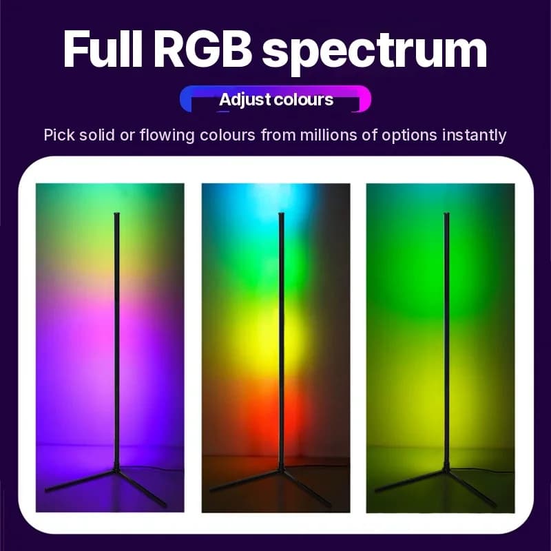 Talna svetilka RGB s sinhronizacijo glasbe, daljincem in upravljanjem prek aplikacije