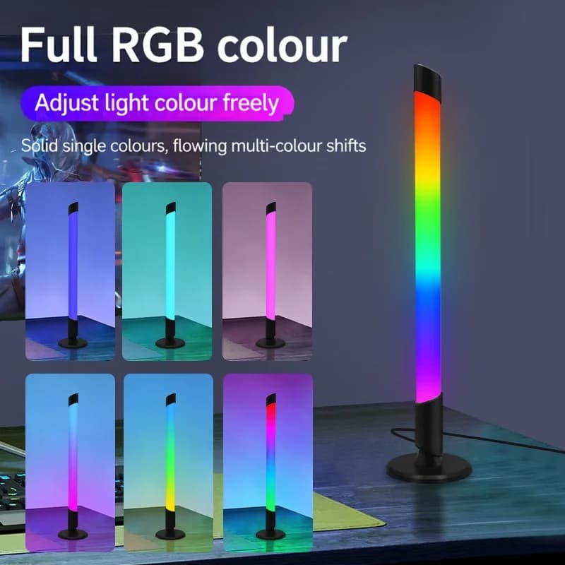 USB RGB atmosferska luč za sinhronizacijo z glasbo za namizne računalnike in igre