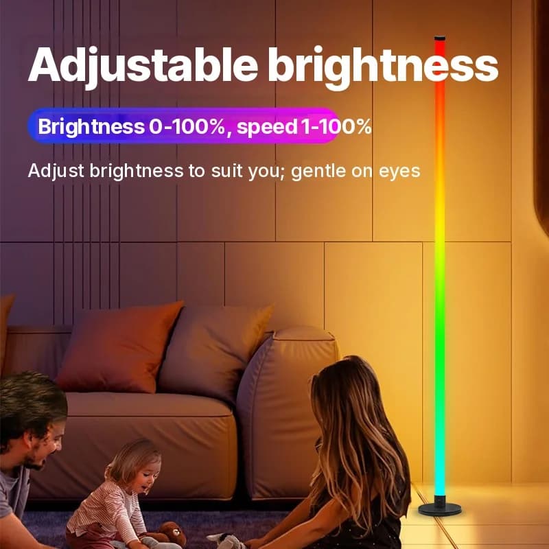 RGB LED talna svetilka z upravljanjem prek aplikacije za dnevno sobo