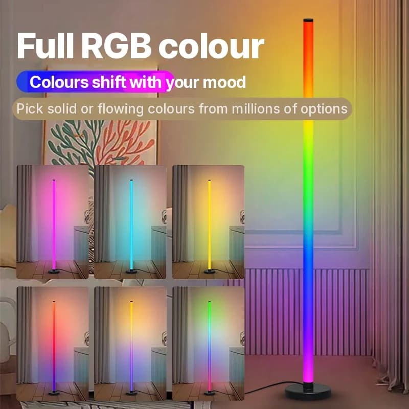 RGB modularna talna svetilka s sinhronizacijo glasbe in upravljanjem prek aplikacije