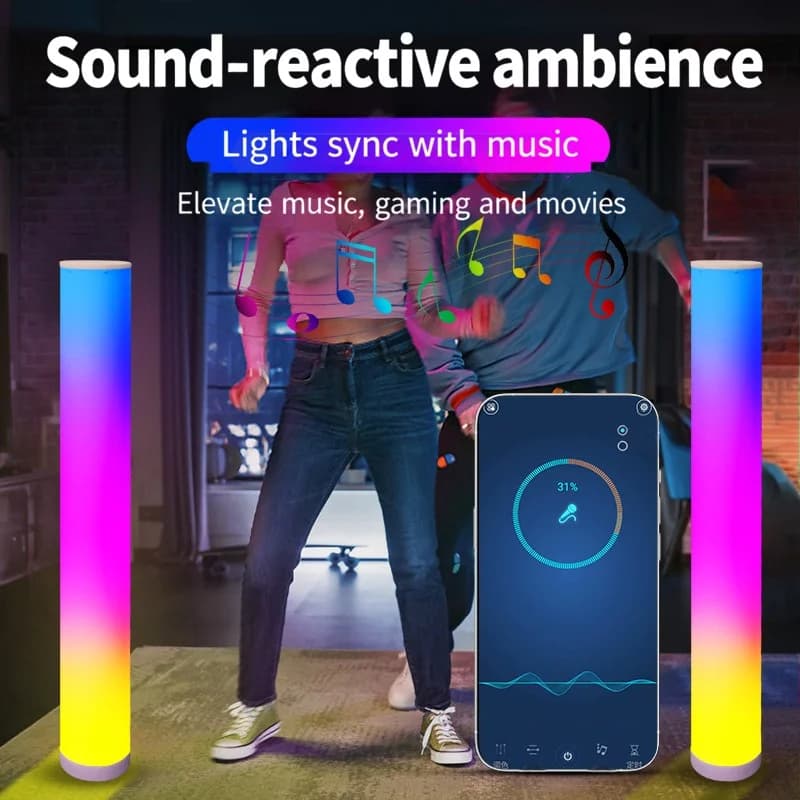RGB talna svetilka z daljincem in aplikacijo za igralniško sobo