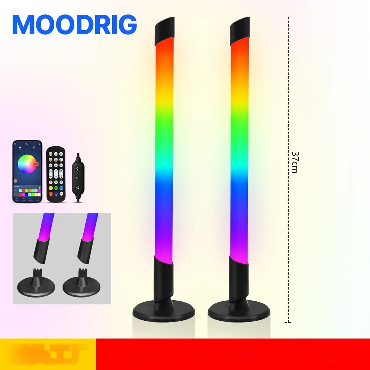 USB RGB atmosferska luč za sinhronizacijo z glasbo za namizne računalnike in igre