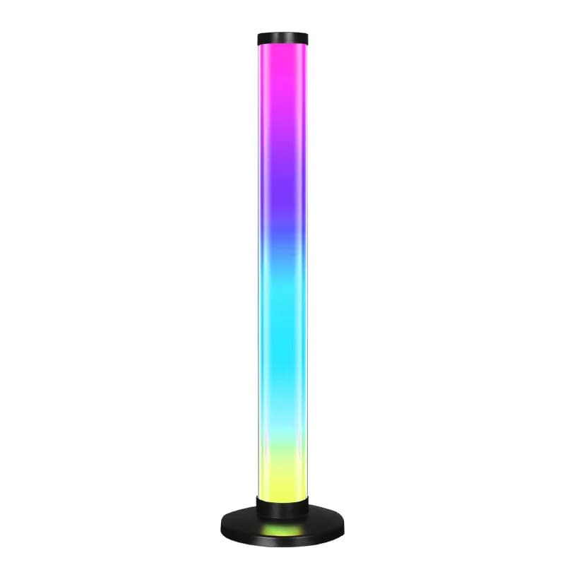 Namizna svetilka USB RGB 360 stopinj z odzivom na zvok in ambientno osvetlitvijo